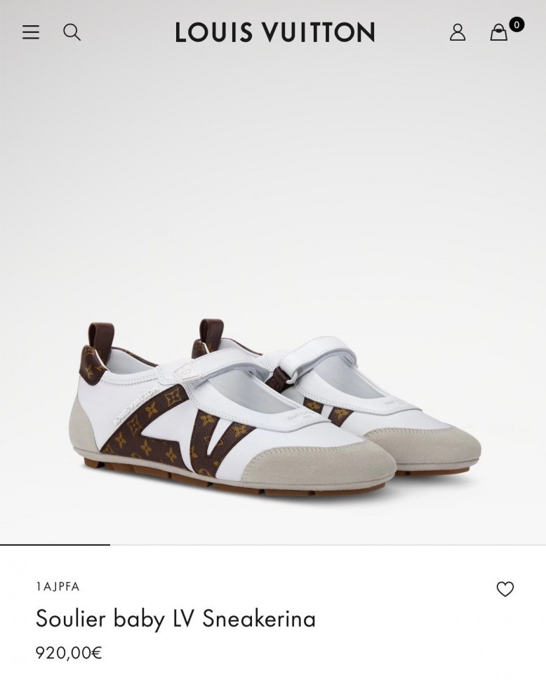 Балетки Louis Vuitton