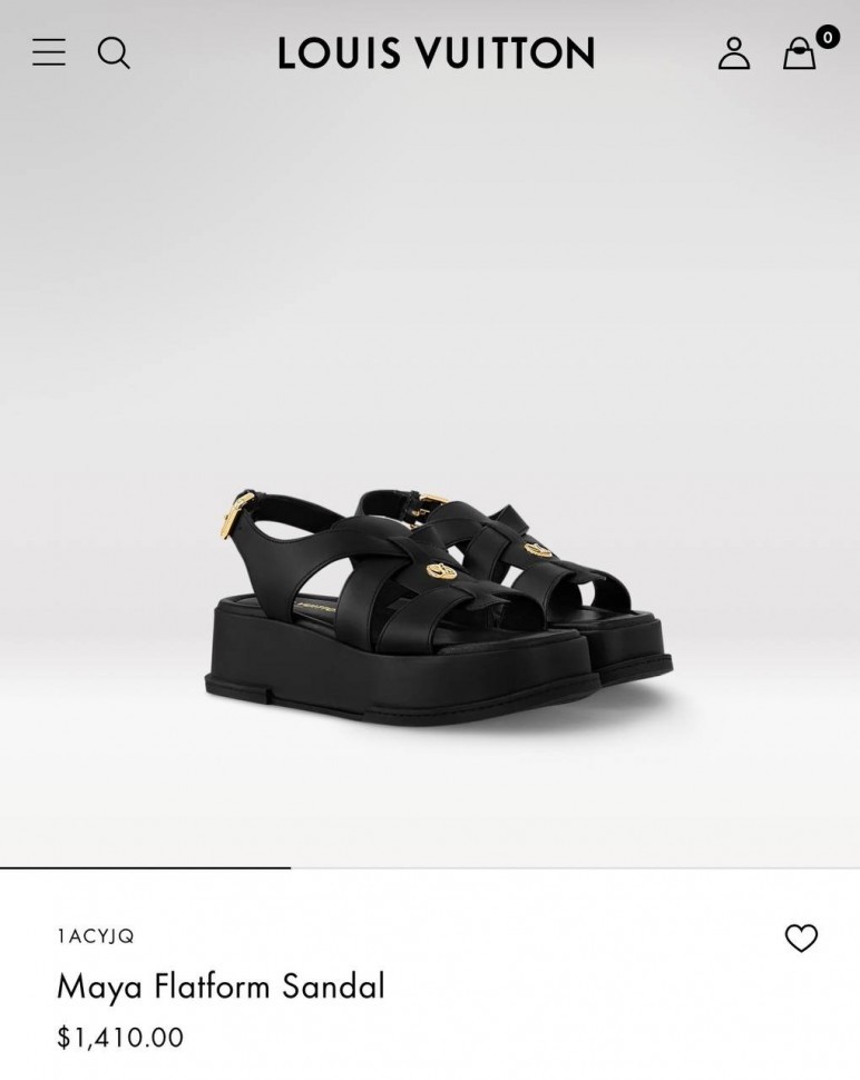 Сандали Louis Vuitton Maya        