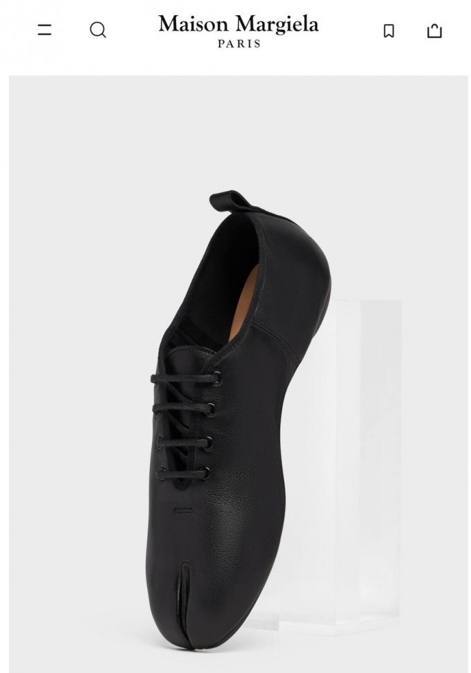 Сникеры кожаные Maison Margiela 