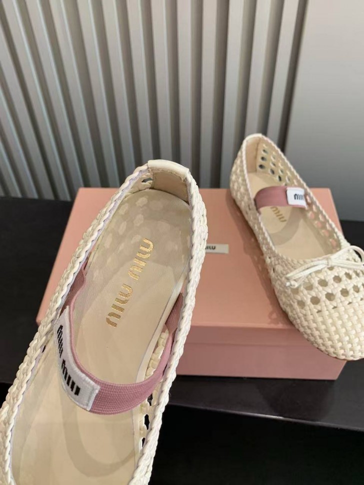 Балетки Miu Miu