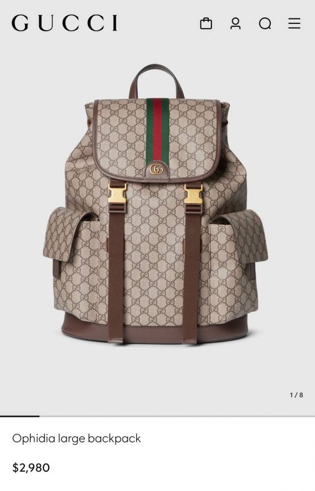 Рюкзак Gucci Ophidia Large Backpack