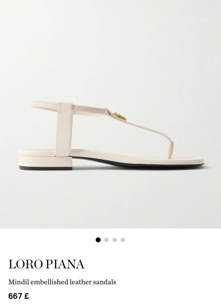 Босоножки Loro Piana