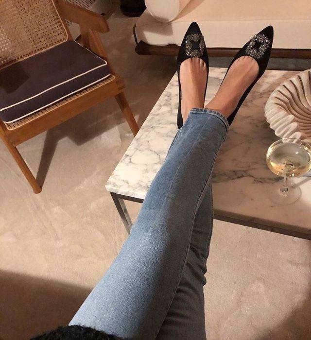 Балетки Manolo Blahnik