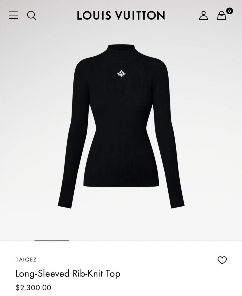 Лонгслив Louis Vuitton