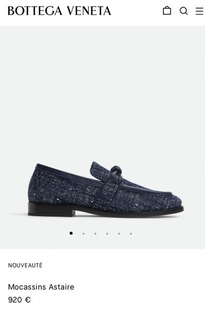 Лоферы Bottega Veneta Astaire