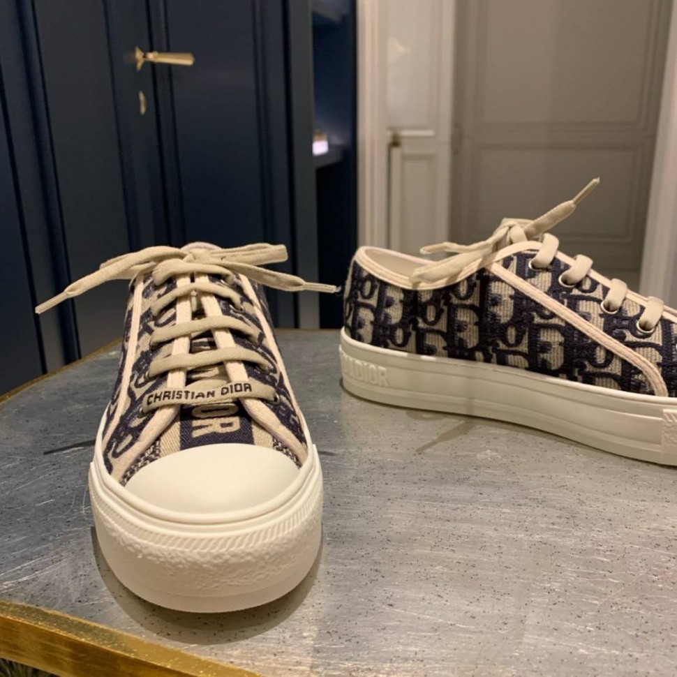 Кеды Dior Oblique