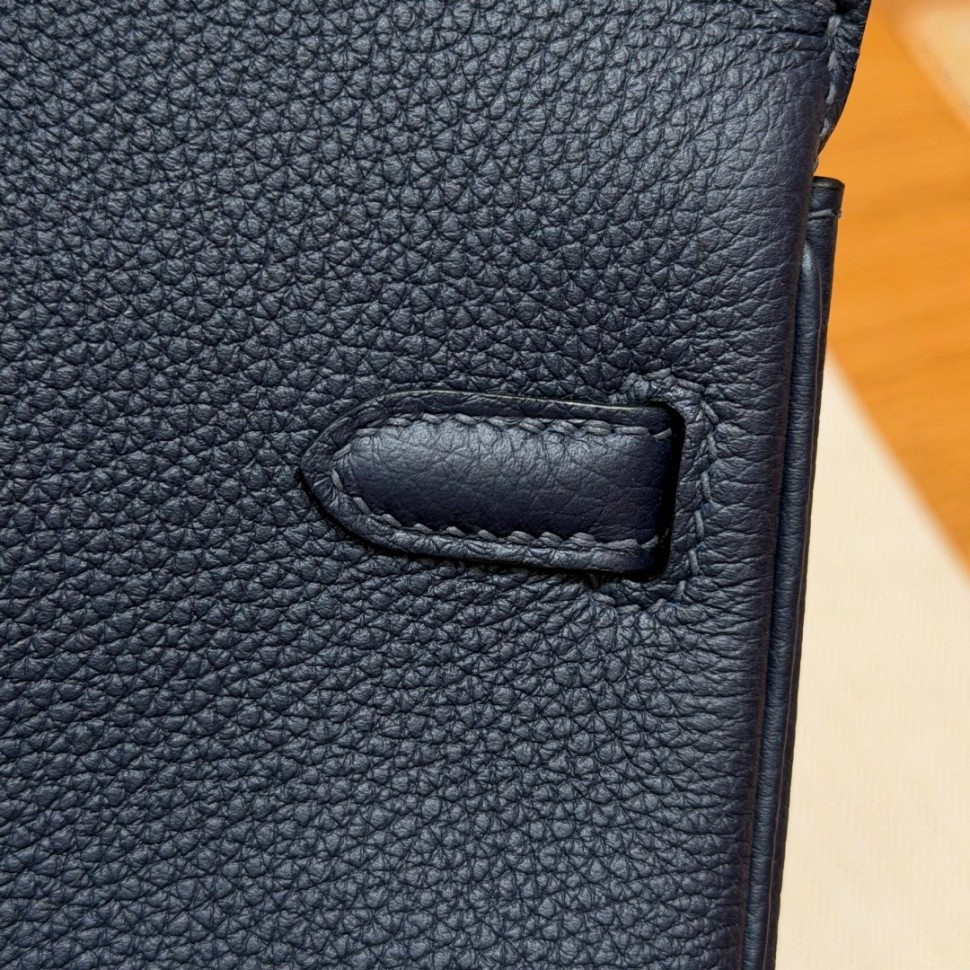 Сумка Hermes Birkin 25 Togo Blue Saphir 