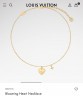 Колье Louis Vuitton Blooming Hearts     