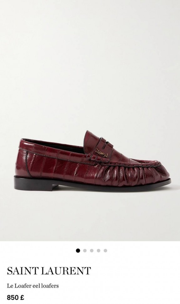 Лоферы Saint Laurent