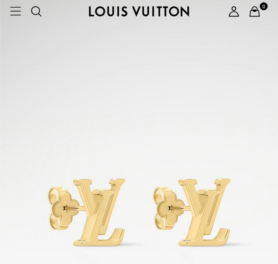 Серьги Louis Vuitton   