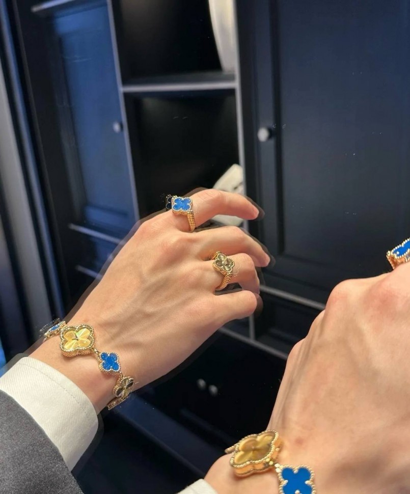 Двустороннее кольцо Van Cleef & Arpels