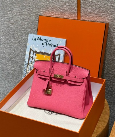 Сумка Hermes Birkin 25 Togo Rose lipstick