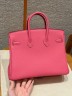 Сумка Hermes Birkin 25 Togo Rose lipstick Сумка Hermes Birkin 25 Togo Rose lipstick