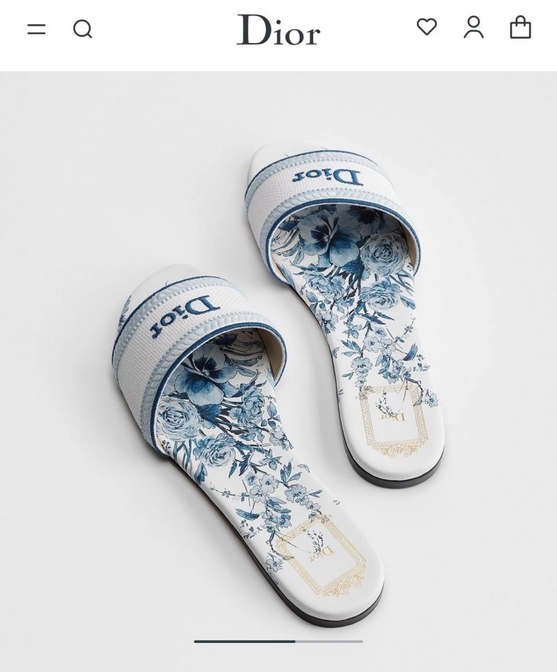 Шлепки Dior