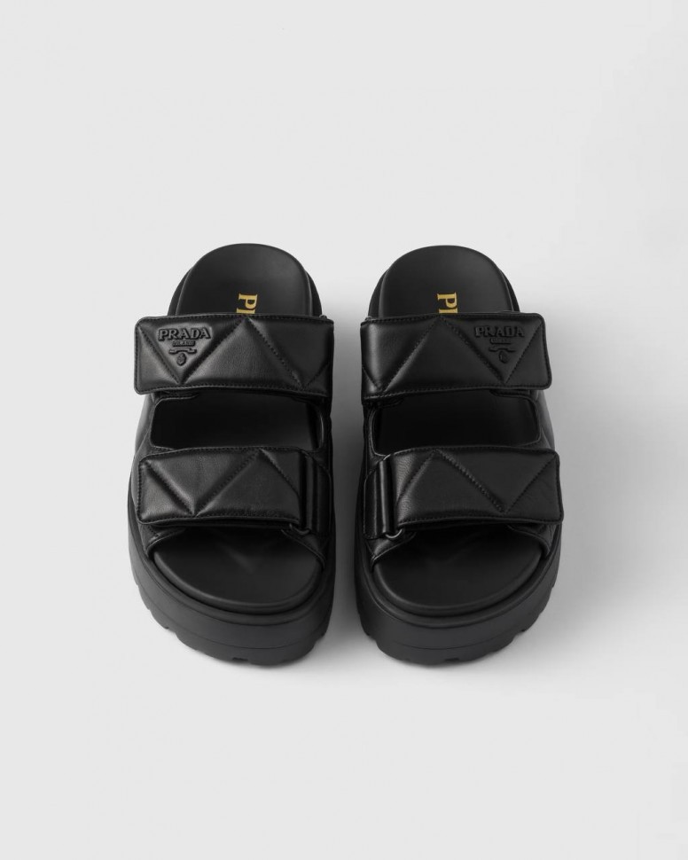 Шлепки Prada