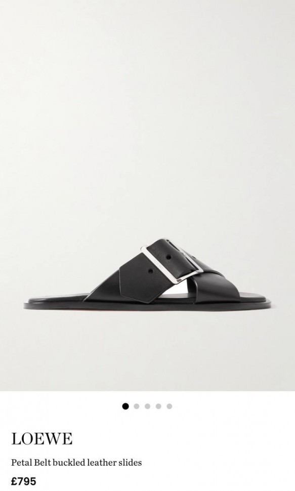 Шлепки Loewe
