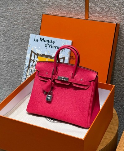 Сумка Hermes Birkin 25 Togo Rose extreme