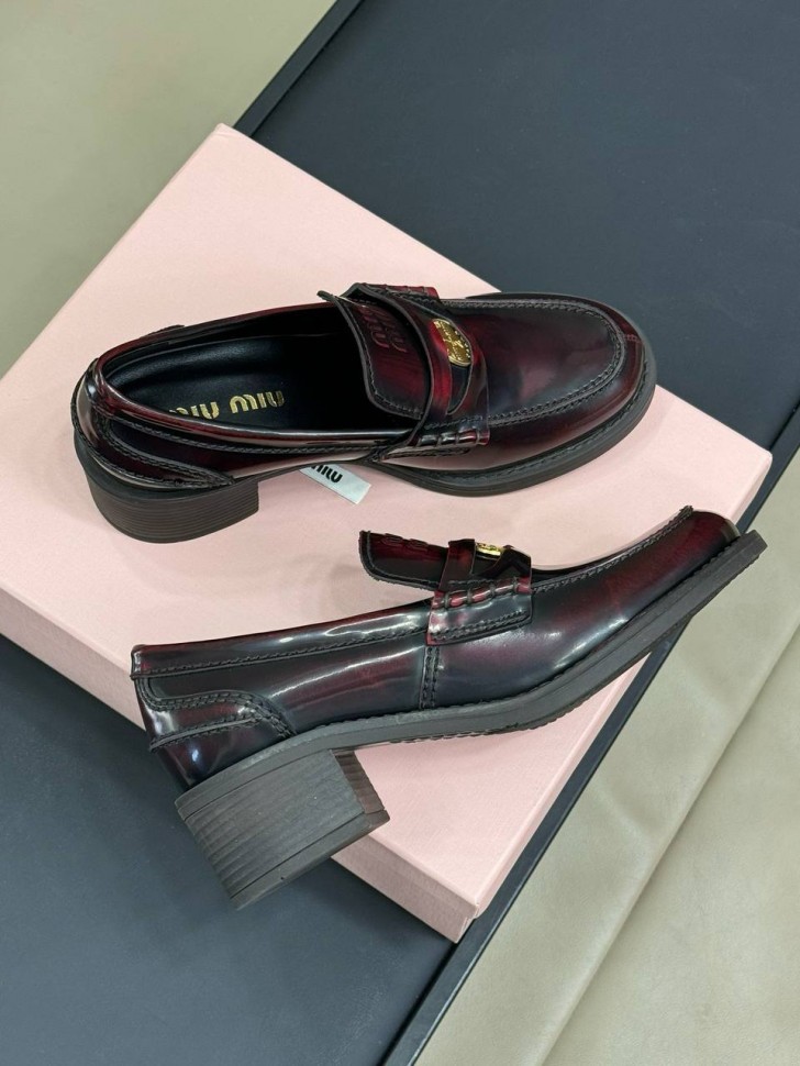 Лоферы Miu Miu