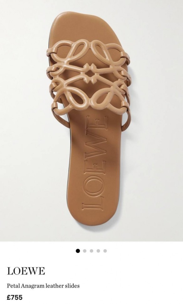 Шлепки Loewe