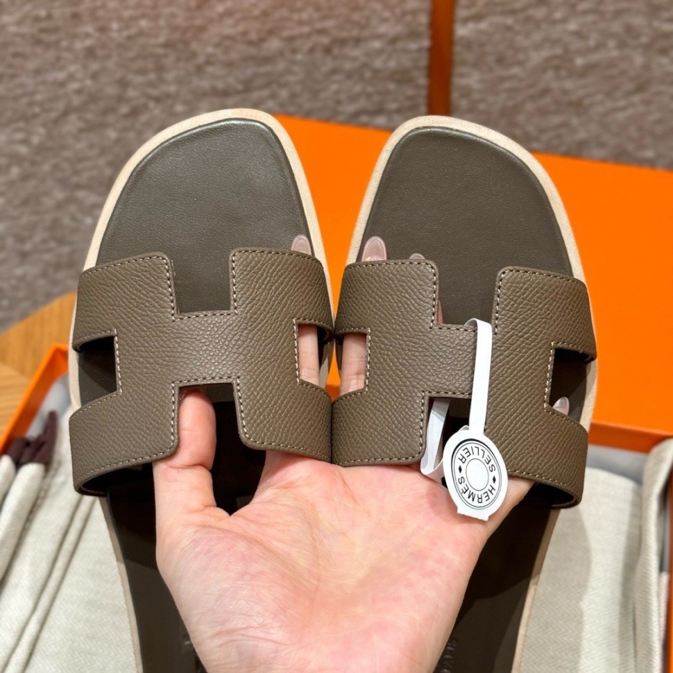 Шлепки Hermes Oran