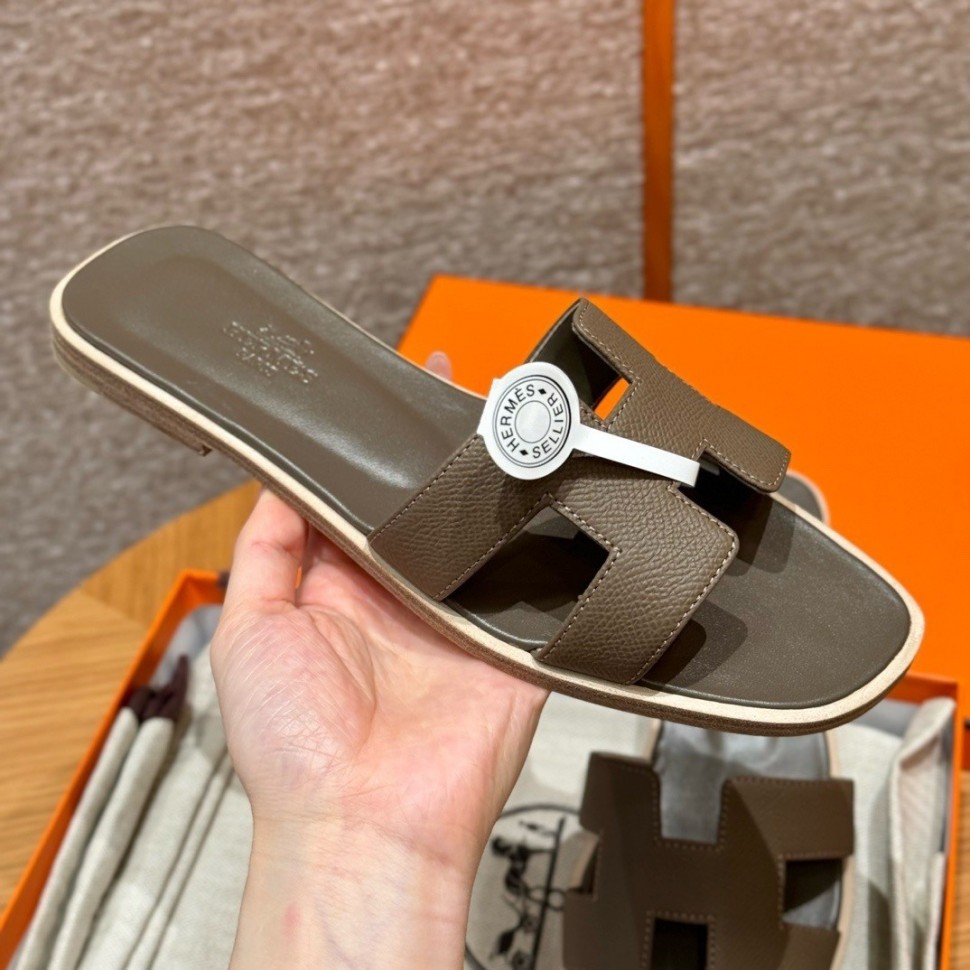 Шлепки Hermes Oran