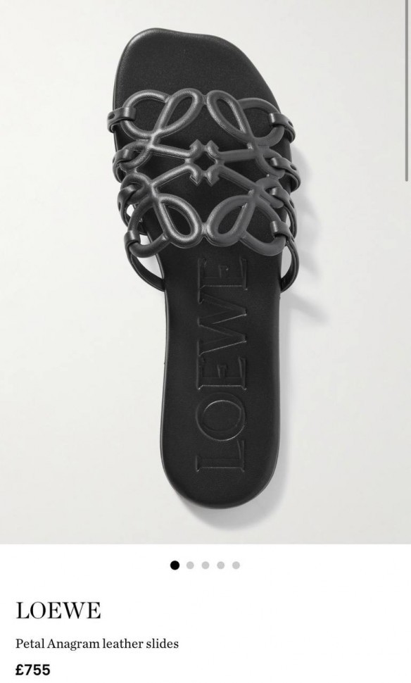 Шлепки Loewe
