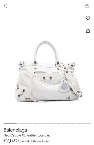 Сумка Balenciaga Le Cagole XL