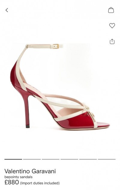 Босоножки Valentino