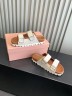 Шлепки Miu Miu