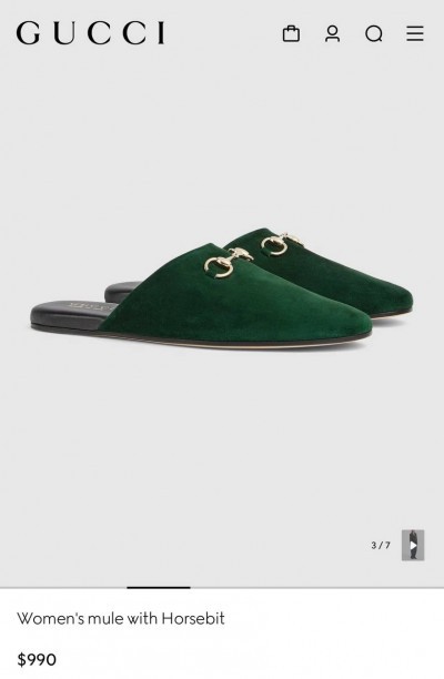 Мюли Gucci