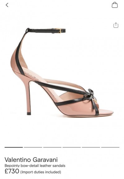 Босоножки Valentino
