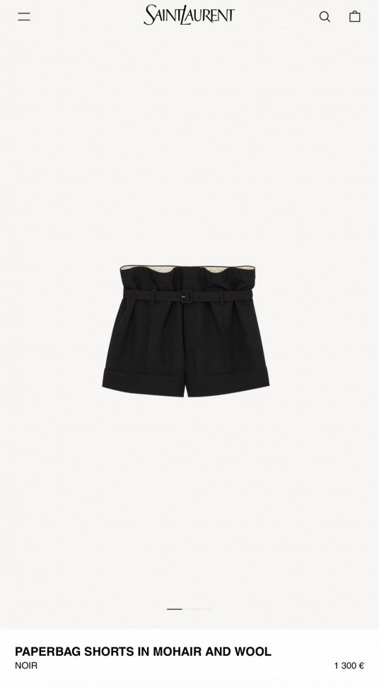 Шорты Saint Laurent 