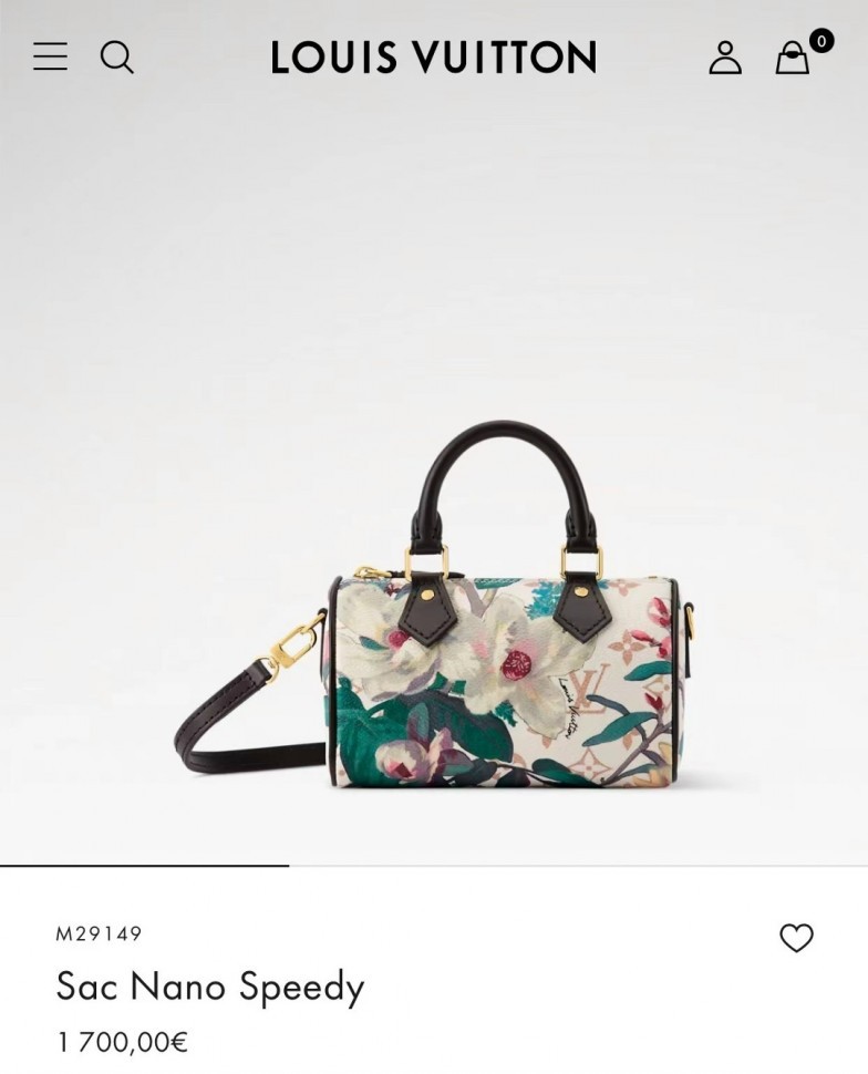 Сумка Louis Vuitton Nano Speedy  