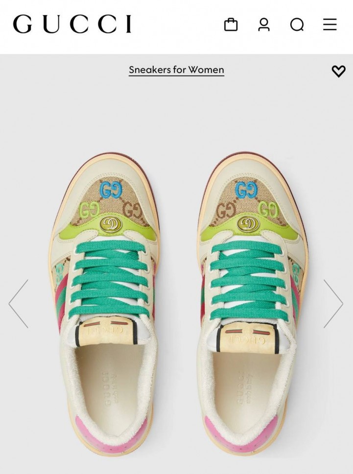 Сникеры Gucci