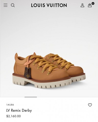 Ботинки Louis Vuitton Remix Derby
