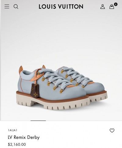 Ботинки Louis Vuitton Remix Derby