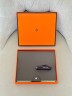 Нелинованый ежедневник Hermes в коже Togo