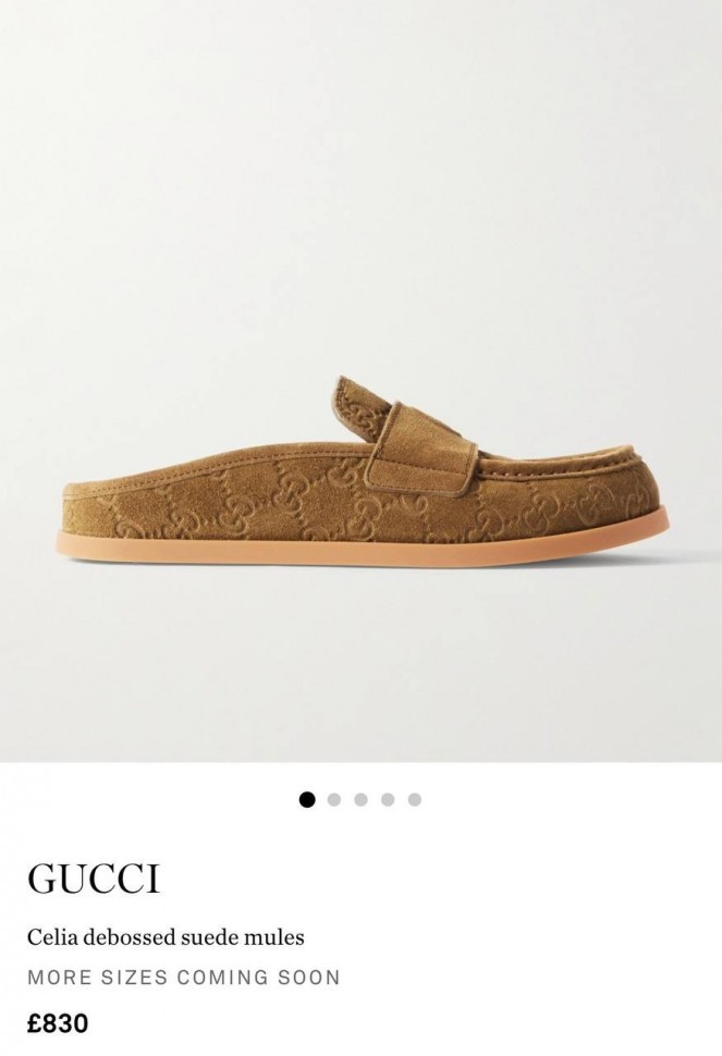 Мюли Gucci