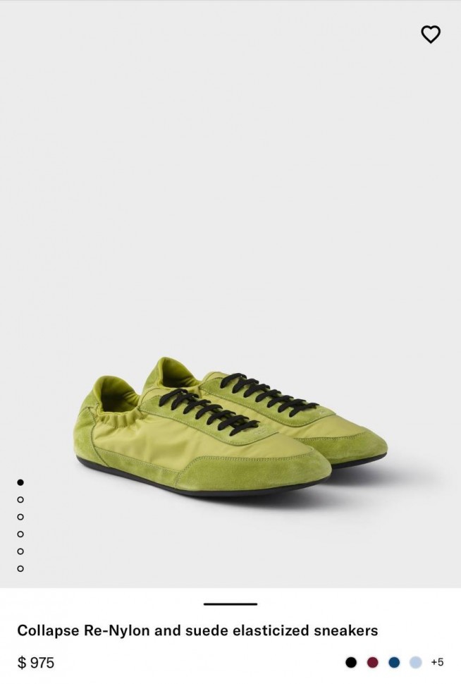 Сникеры Prada