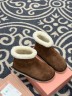 Валенки Miu Miu из овчины 