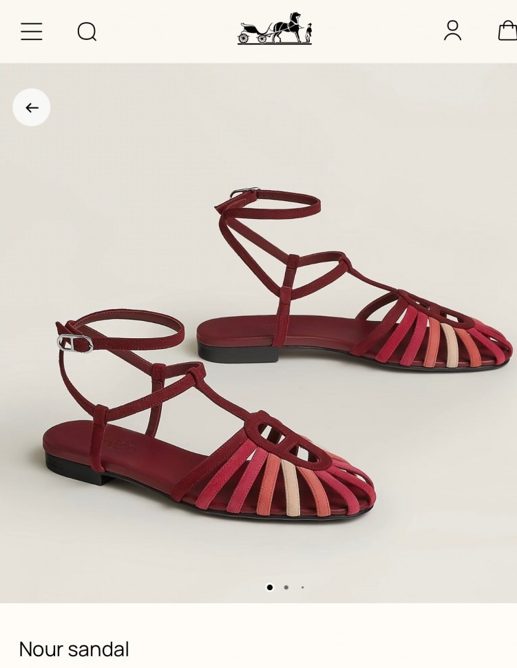 Сандали  Hermes    