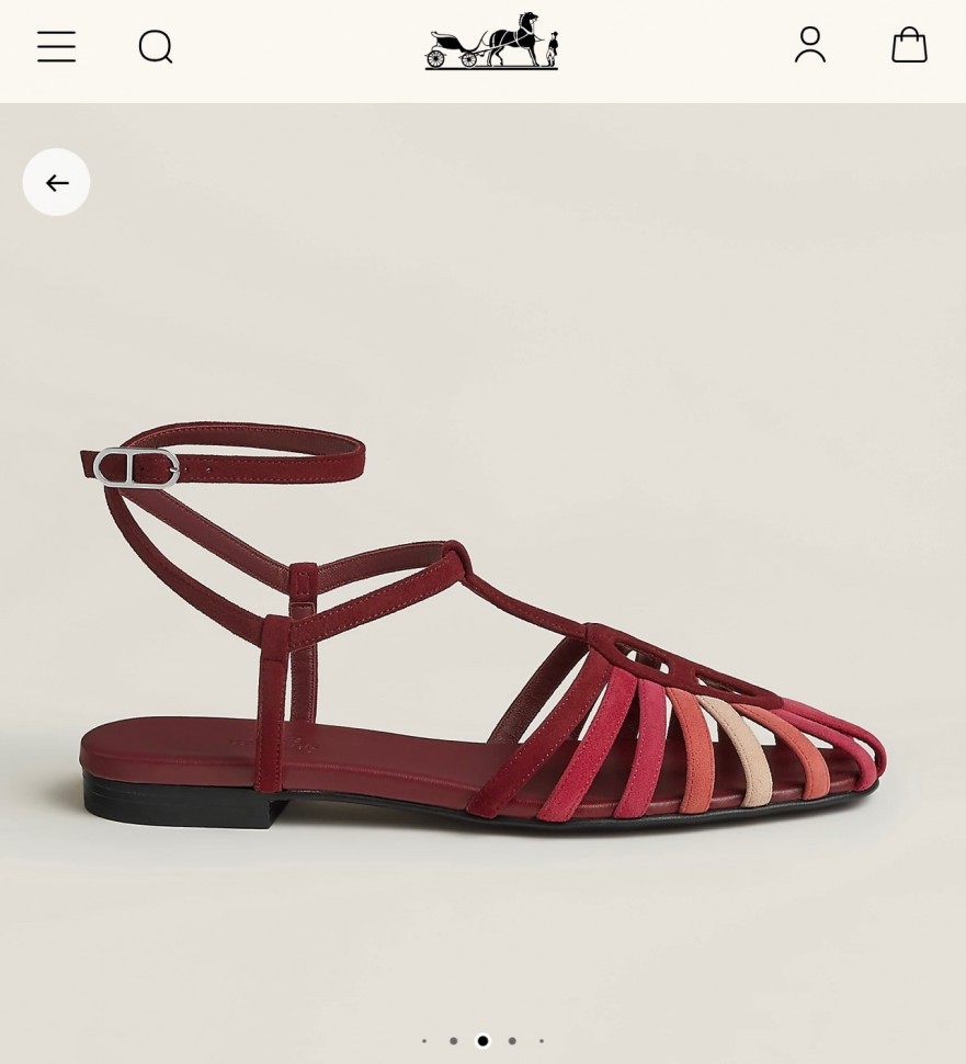 Сандали  Hermes    