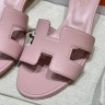 Шлепки Hermes Oasis Rose Cancan