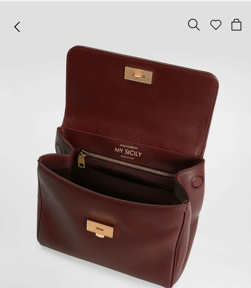 Сумка Dolce&Gabbana My Sicily Small   