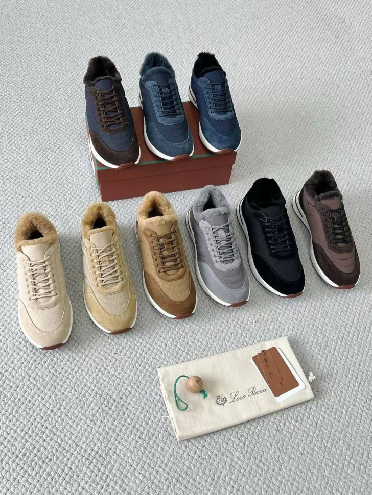 Утепленные кроссовки Loro Piana
