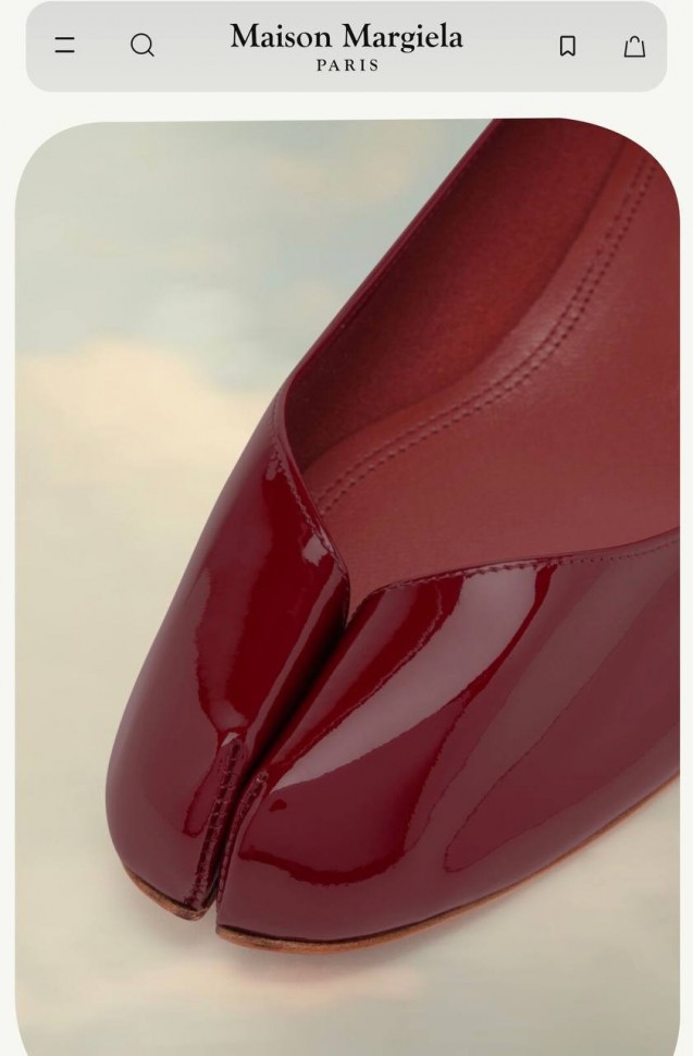 Лимитированные балетки Maison Margiela x Christian Louboutin