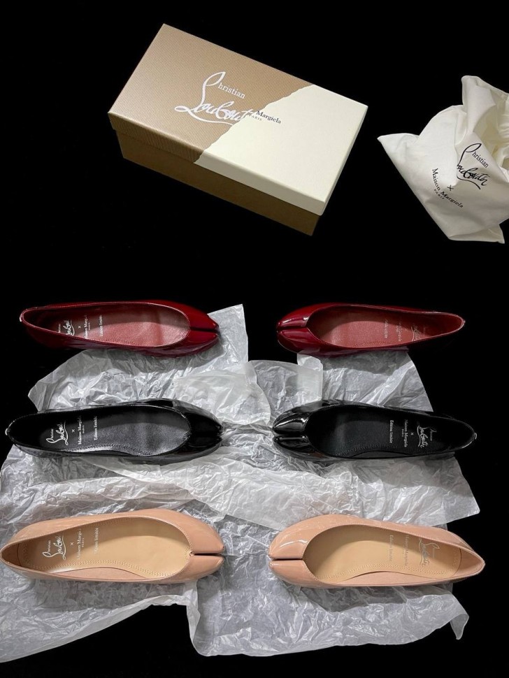 Лимитированные балетки Maison Margiela x Christian Louboutin