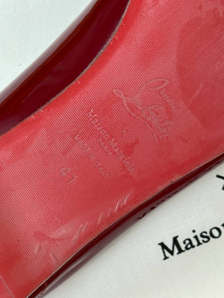 Лимитированные балетки Maison Margiela x Christian Louboutin
