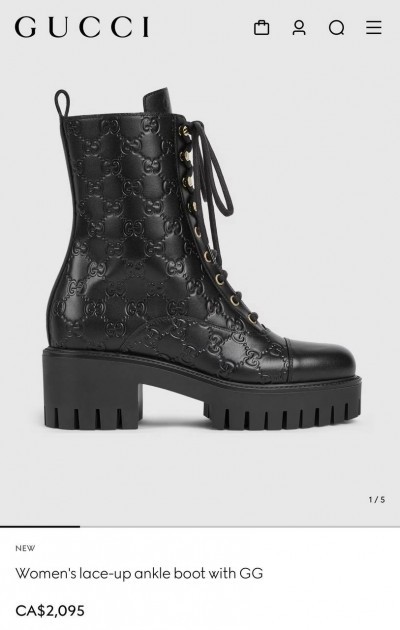 Ботинки Gucci