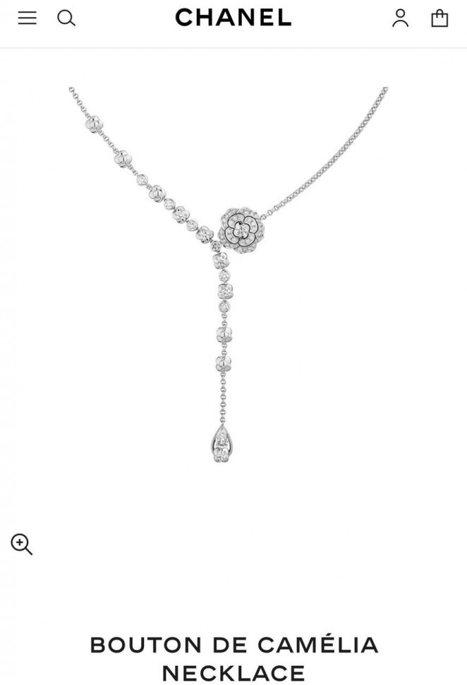 Колье Chanel Bouton De Camelia